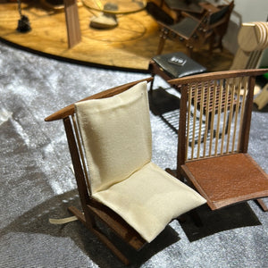 Nakashima cushion chair