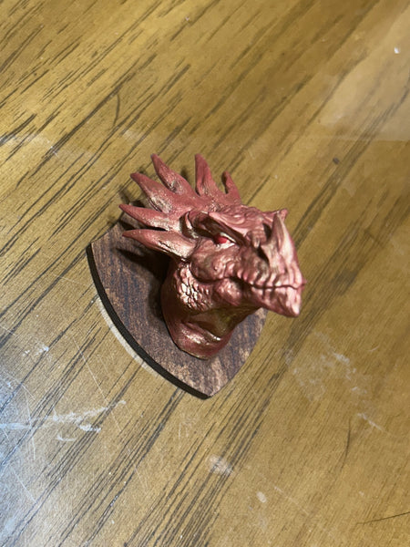 Mounted Dragon head