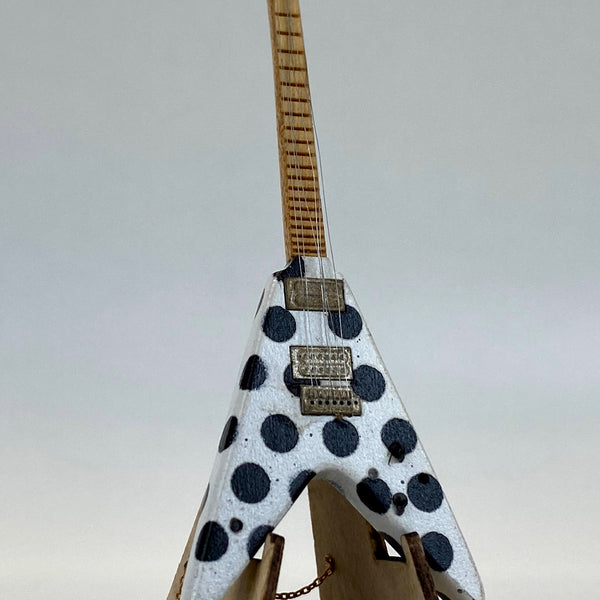 GUITAR:  Randy Rhodes Flying V Electric Guitar