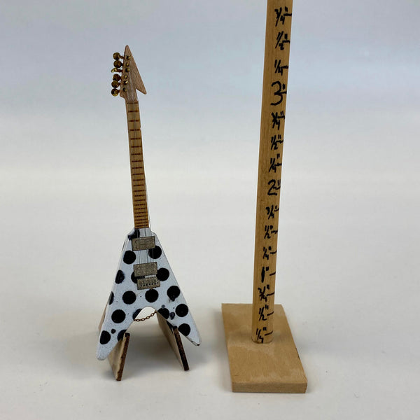 GUITAR:  Randy Rhodes Flying V Electric Guitar