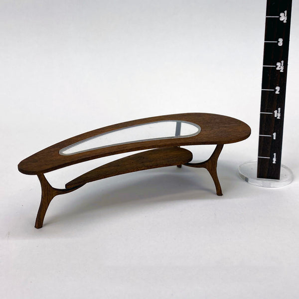 Kidney Shaped Coffee Table