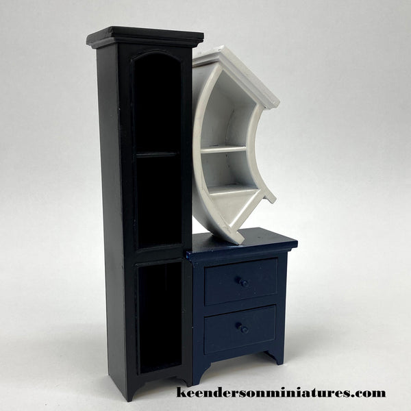 Leman Three Piece Cabinets