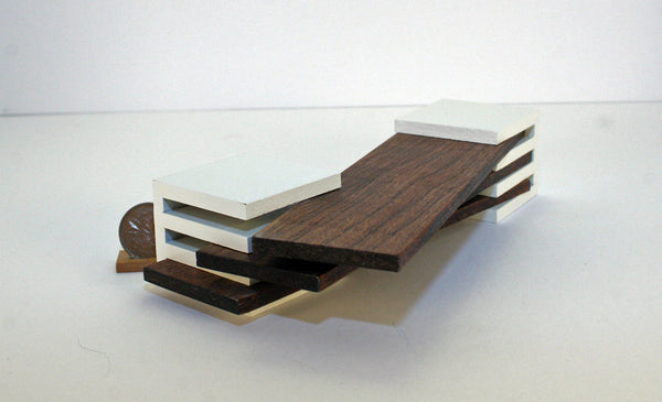 Modern Slot Coffee Table