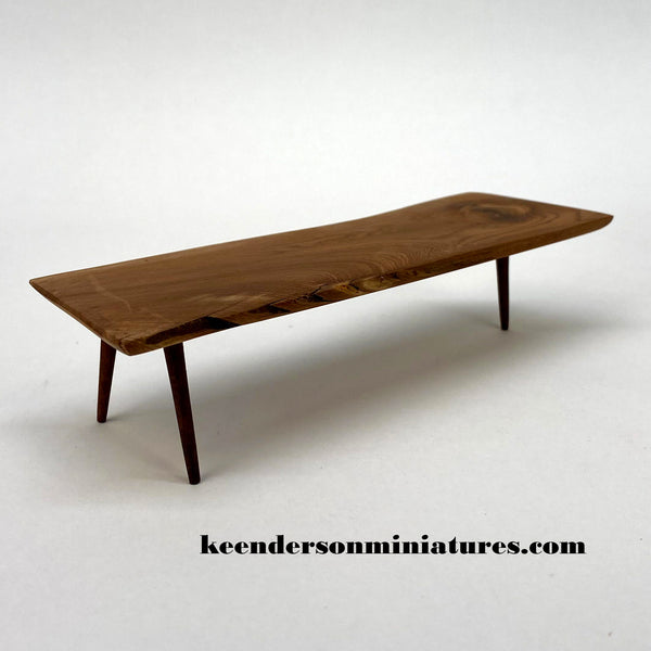 Raw Edge Table in Ancient Cedar
