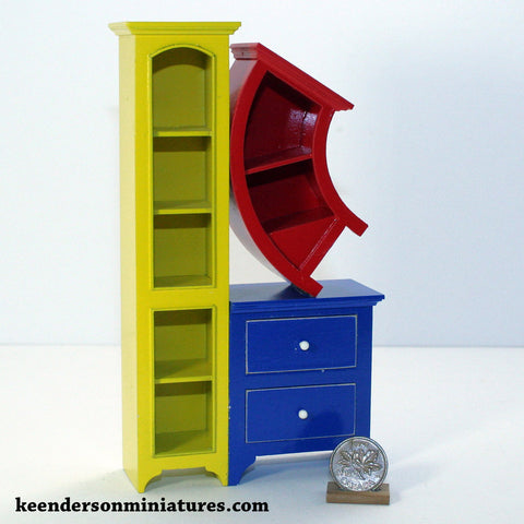 Leman Three Piece Cabinets