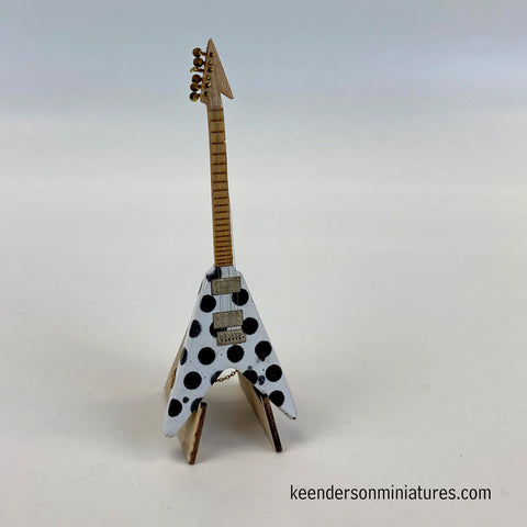 GUITAR:  Randy Rhodes Flying V Electric Guitar